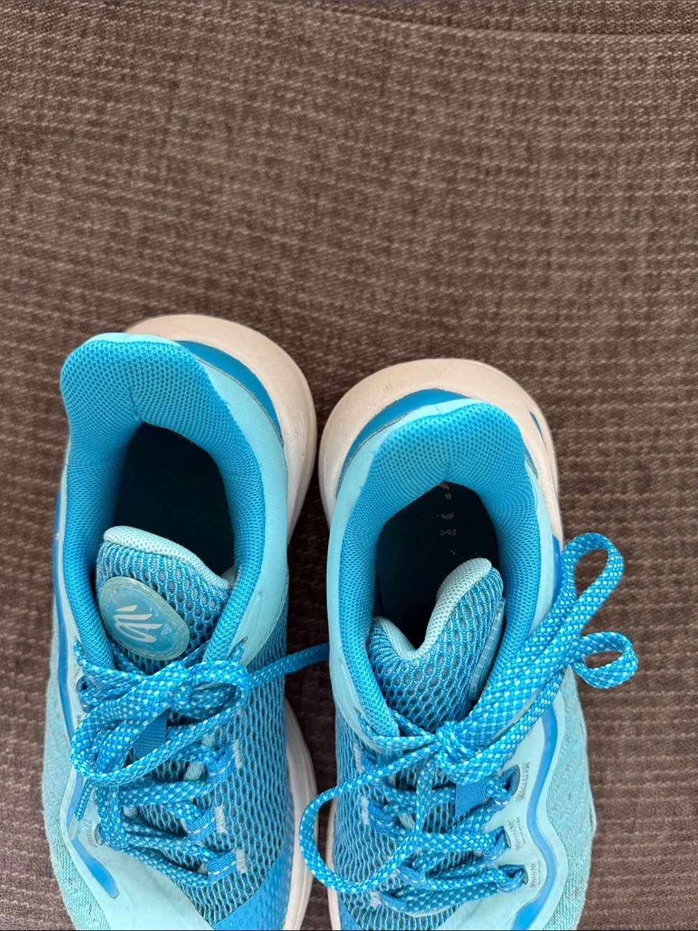 Light Blue youth Stephen Curry Athletic Sneakers - Breathable Comfort